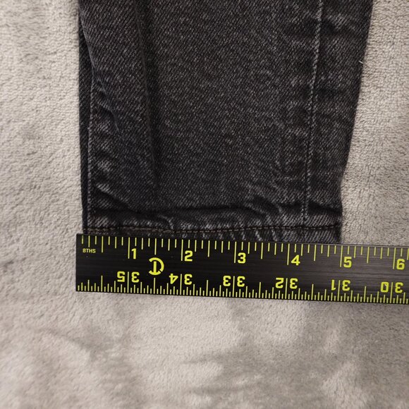 Levi's Jeans Wedgie Skinny women's 26 vintage black red tab button fly denim - Picture 9 of 14